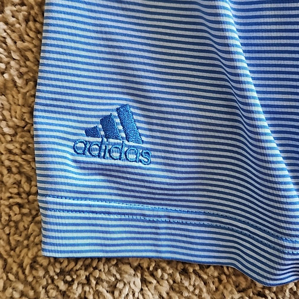 Adidas Climalite golf polo, blue, size XL
